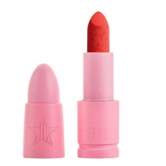 JEFFREE STAR COSMETICS NIB VELVET TRAP Lipstick PRICK Bright Coral Orange - Picture 13 of 14